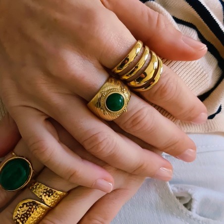 Anillos de mujer dorados para cualquier ocasión